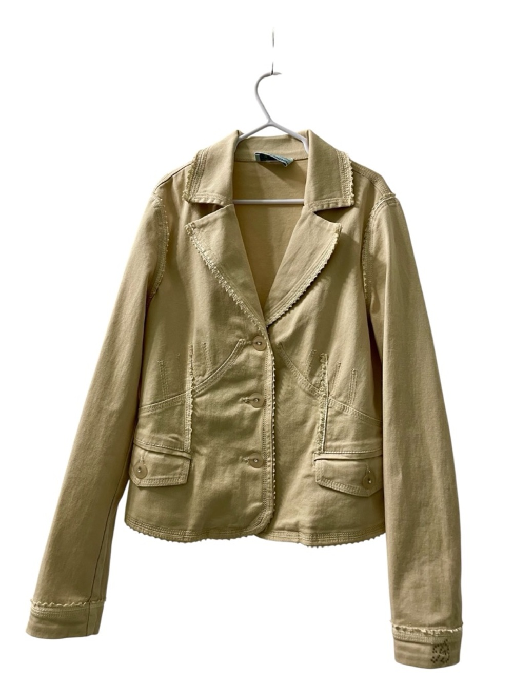 Miss Blumarine Khaki Blazer Jacket